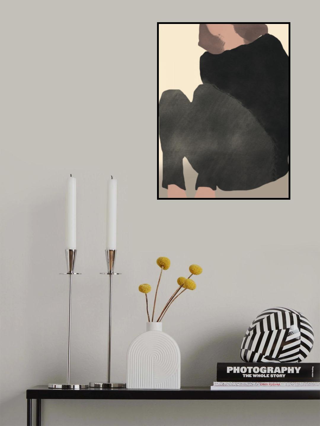 All Black Poster och Canvastavla