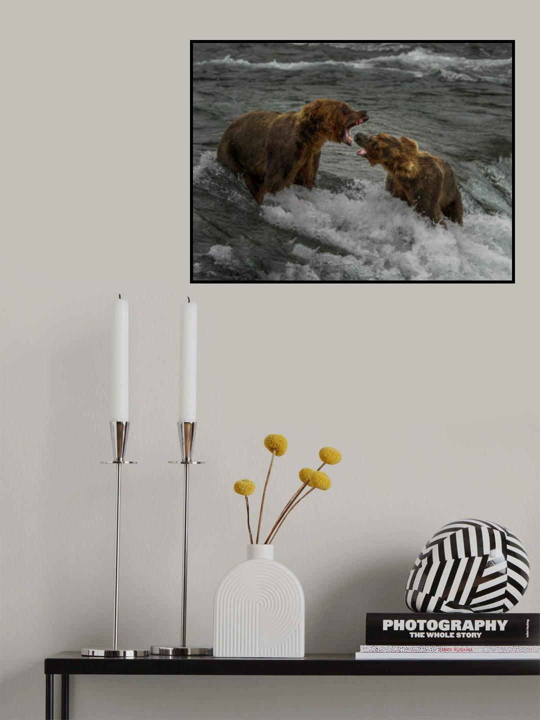 Stay back Poster och Canvastavla