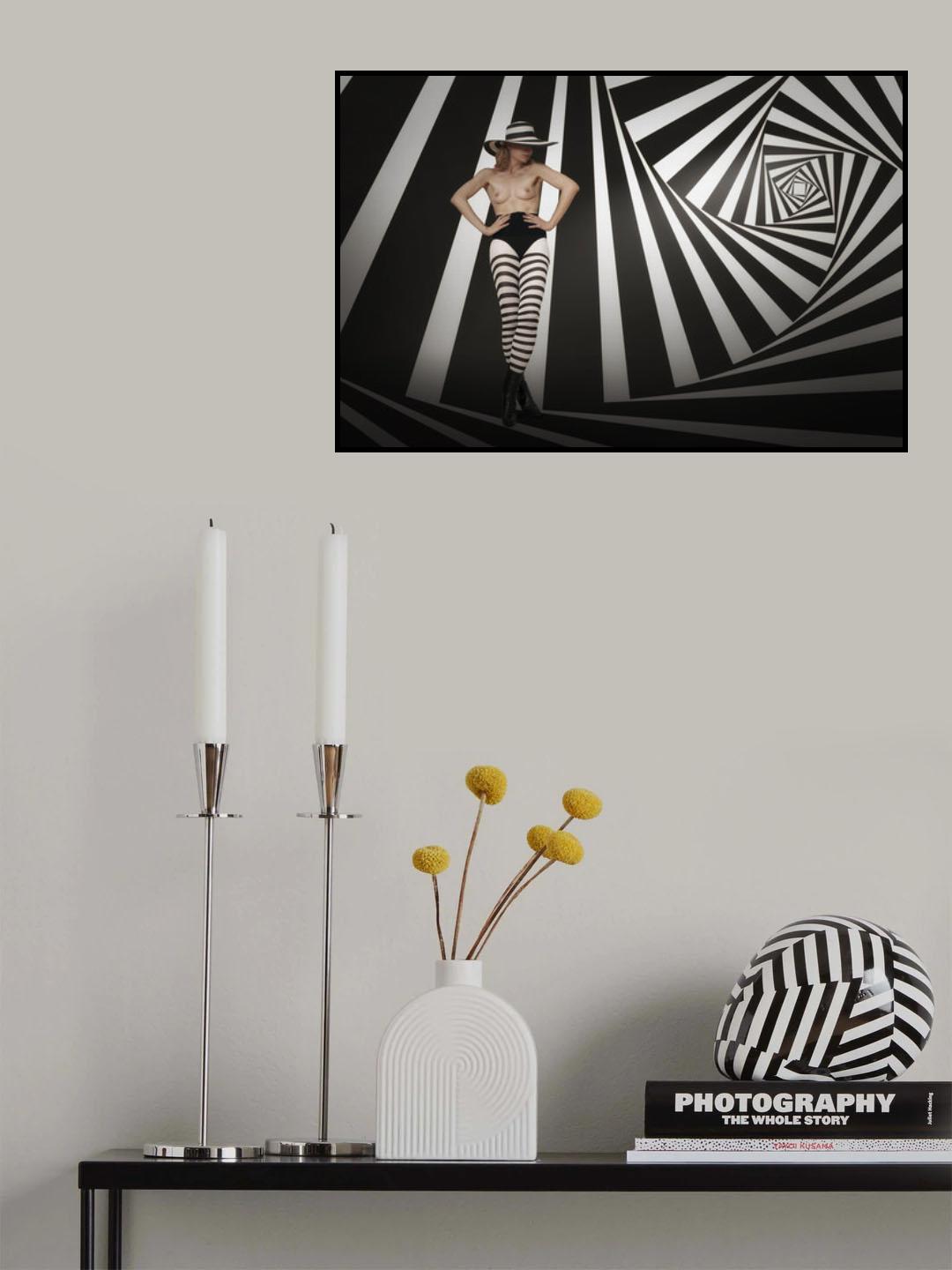 Psychedelic III Poster och Canvastavla