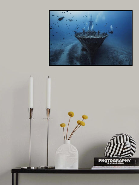 Hai Siang Wreck Poster och Canvastavla