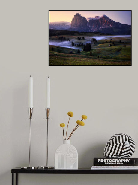 An Alpine Morning Poster och Canvastavla