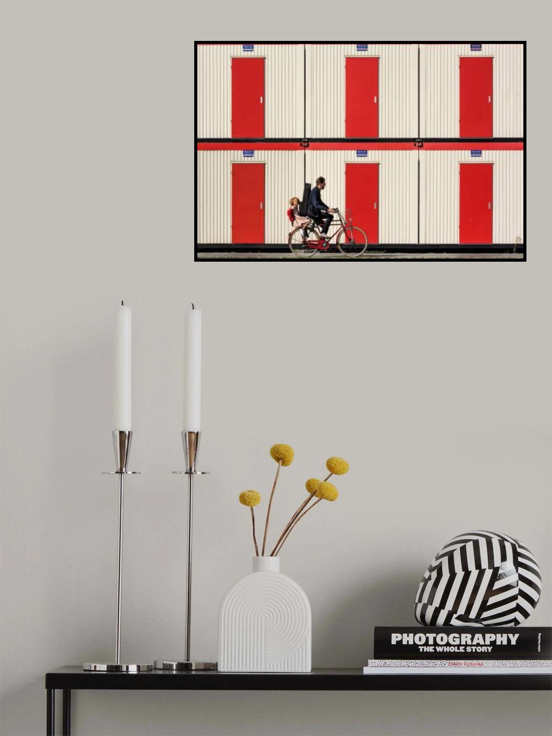 veilig achterop Poster och Canvastavla