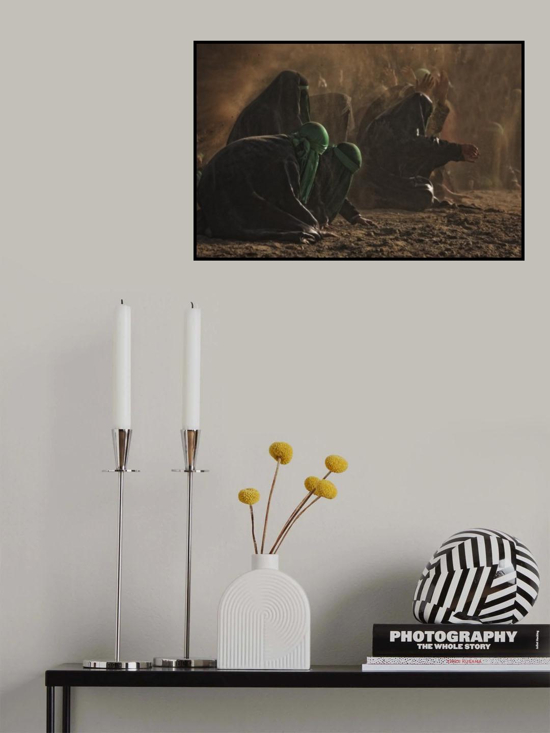 Mourning Poster och Canvastavla