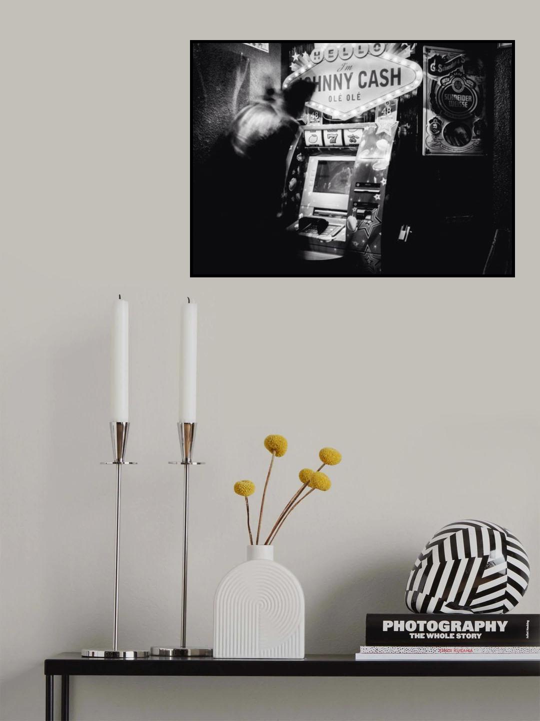 HELLO I'm JOHNNY CASH Poster och Canvastavla