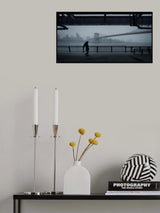 Walking beside the River Poster och Canvastavla