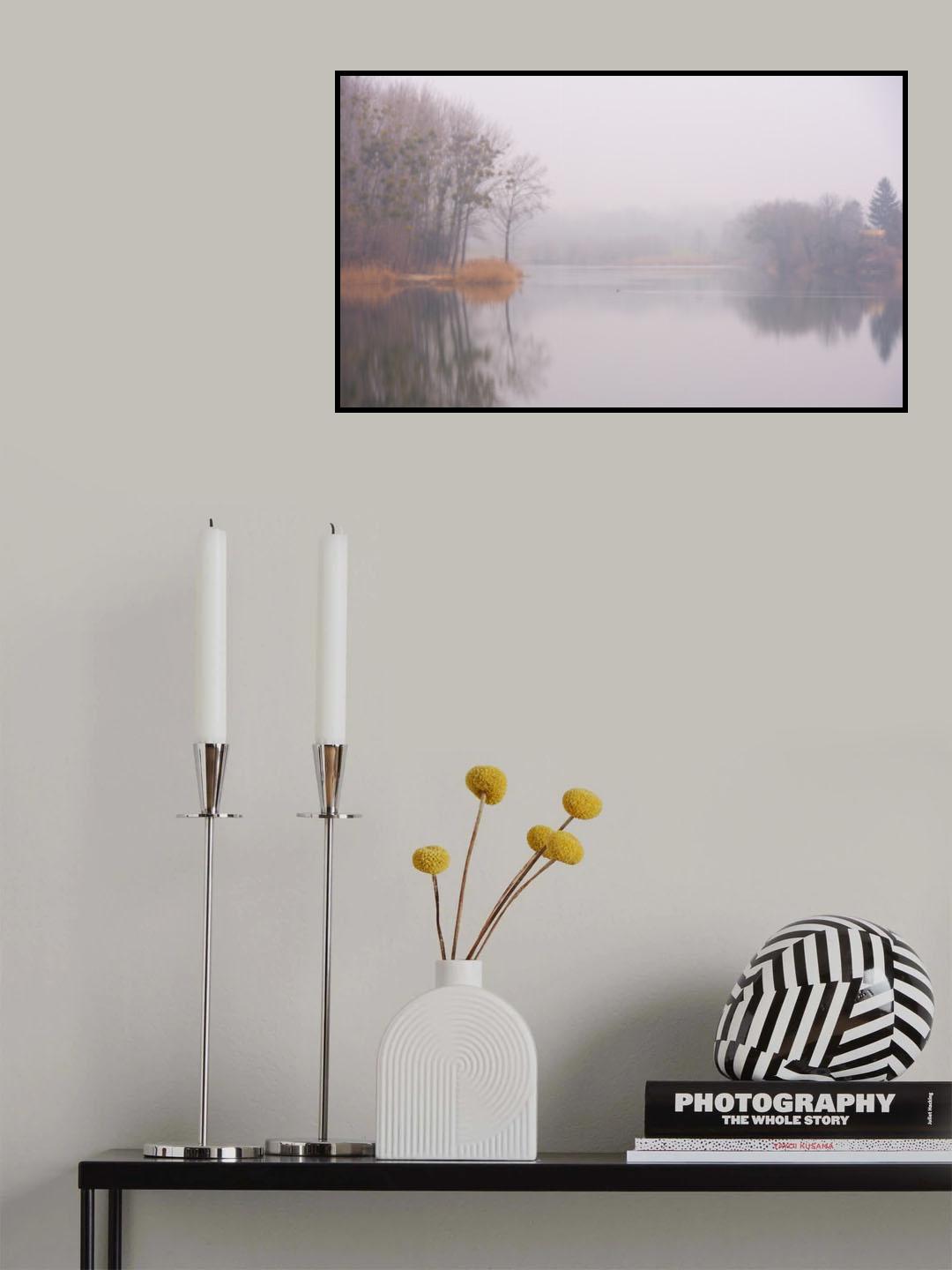 Misty morning Poster och Canvastavla
