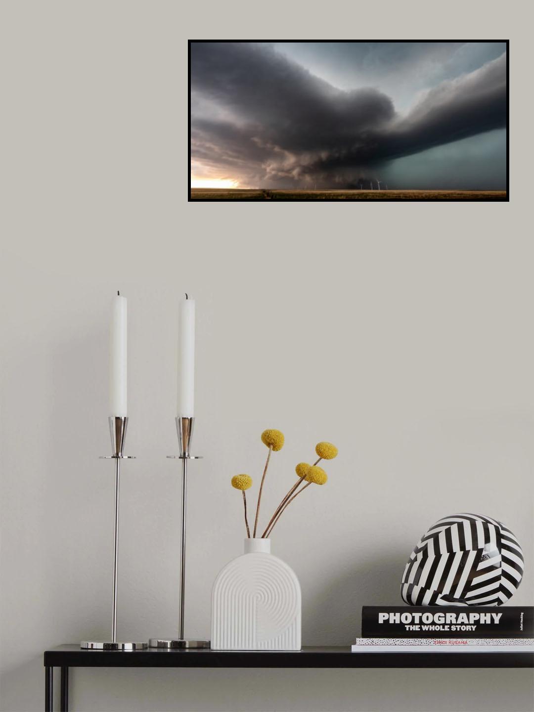 New Mexico Supercell Poster och Canvastavla