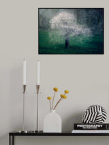 White lace Poster och Canvastavla