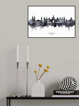 Mysuru Skyline India Poster och Canvastavla