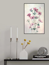 Pretty Dancing Poppies Poster och Canvastavla