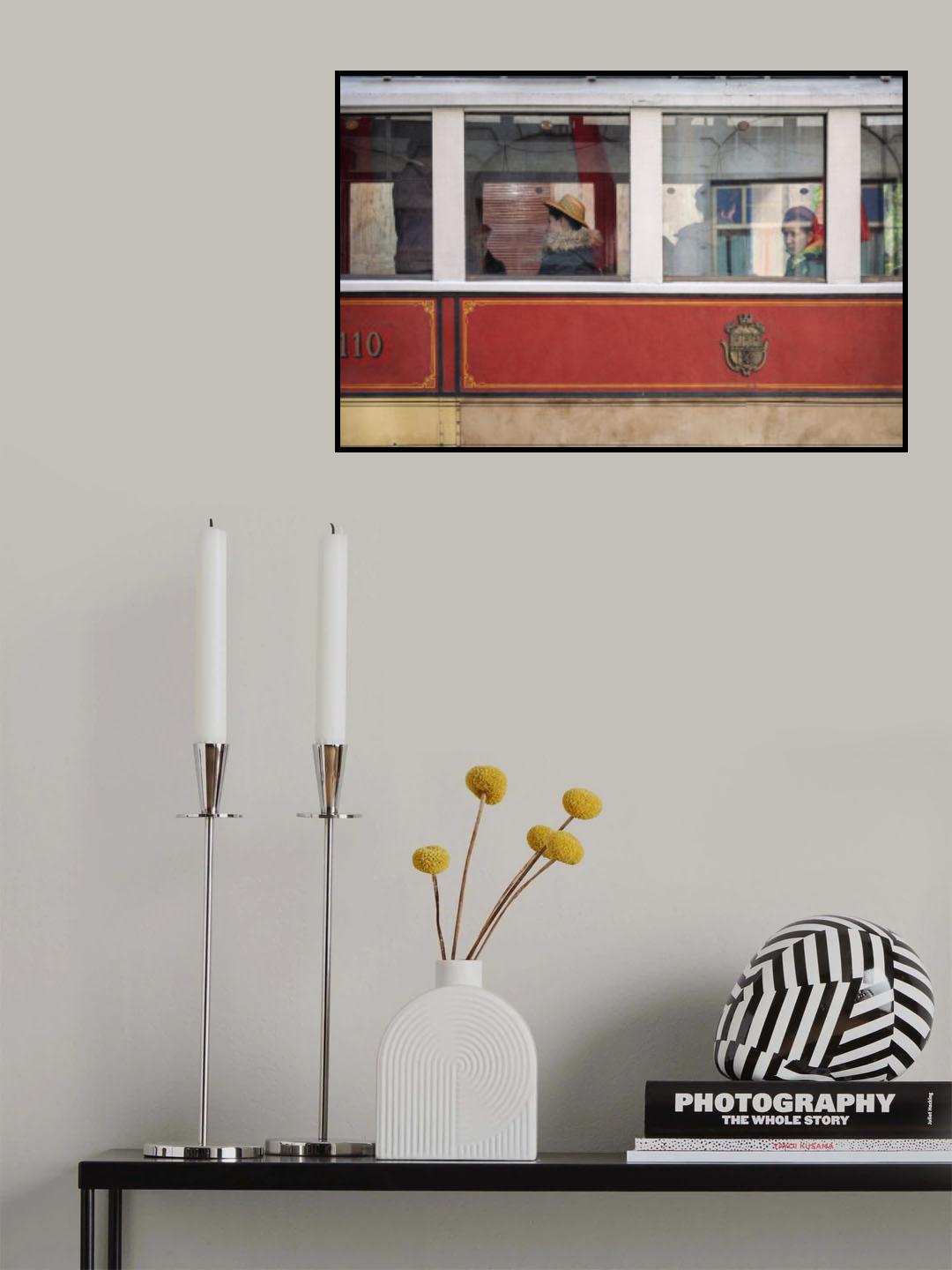 tram 110 Poster och Canvastavla