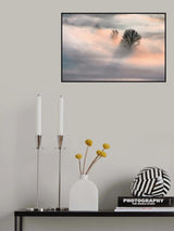 Sunrise in the Fog Poster och Canvastavla