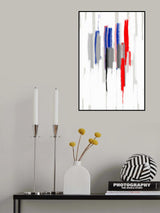 BILLS RED WHITE AND BLUE Poster och Canvastavla