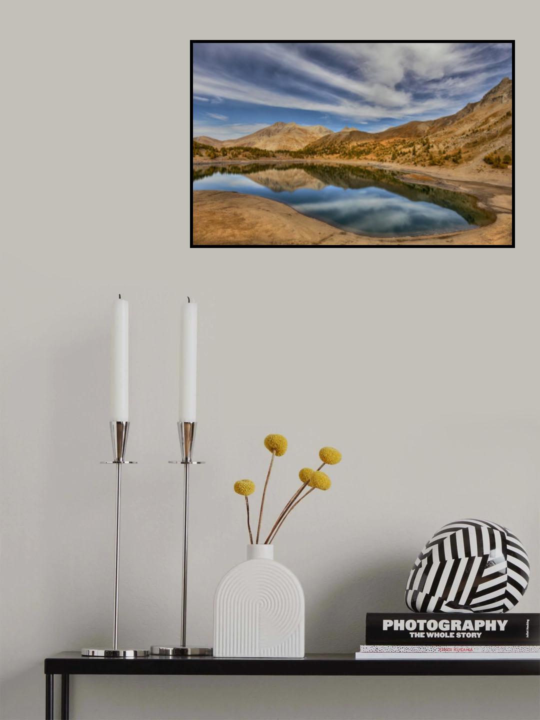Lac Allos Poster och Canvastavla