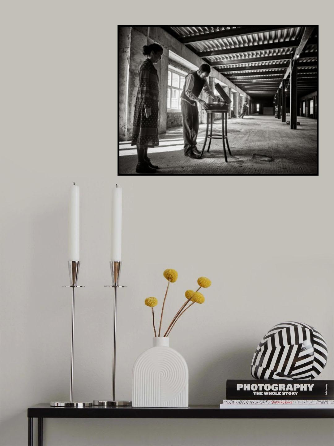 On the edge of music Poster och Canvastavla