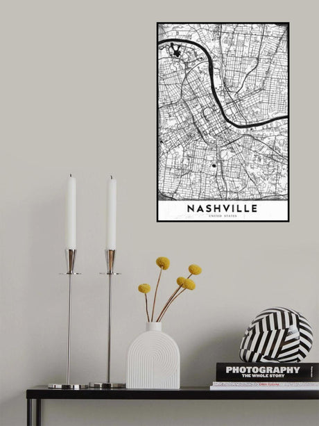 Nashville Poster och Canvastavla