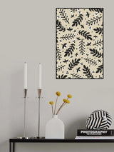 Banches And Berries (Beige) Poster och Canvastavla