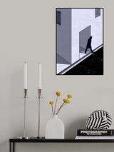 a man in space Poster och Canvastavla
