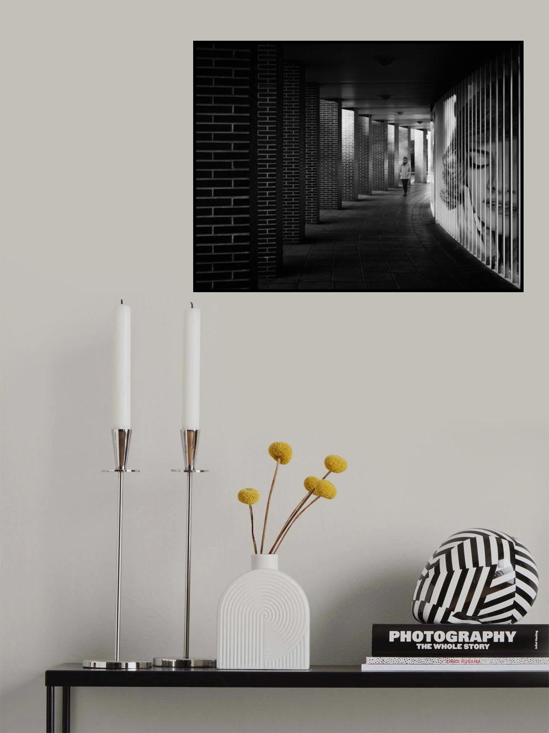Between columns Poster och Canvastavla