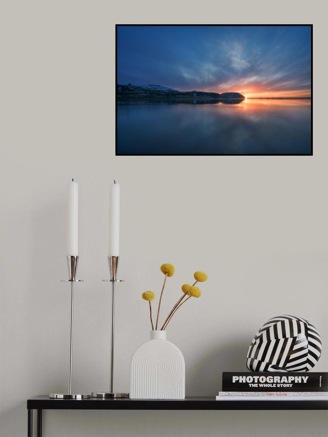 Sunset Bay Poster och Canvastavla