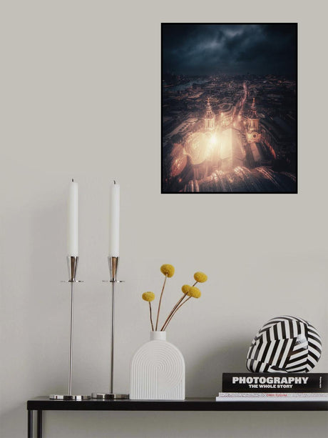 A Light in Darkness Poster och Canvastavla