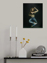 underwater artistic portrait shooting Poster och Canvastavla