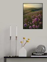 Purple Owl's Clover Poster och Canvastavla