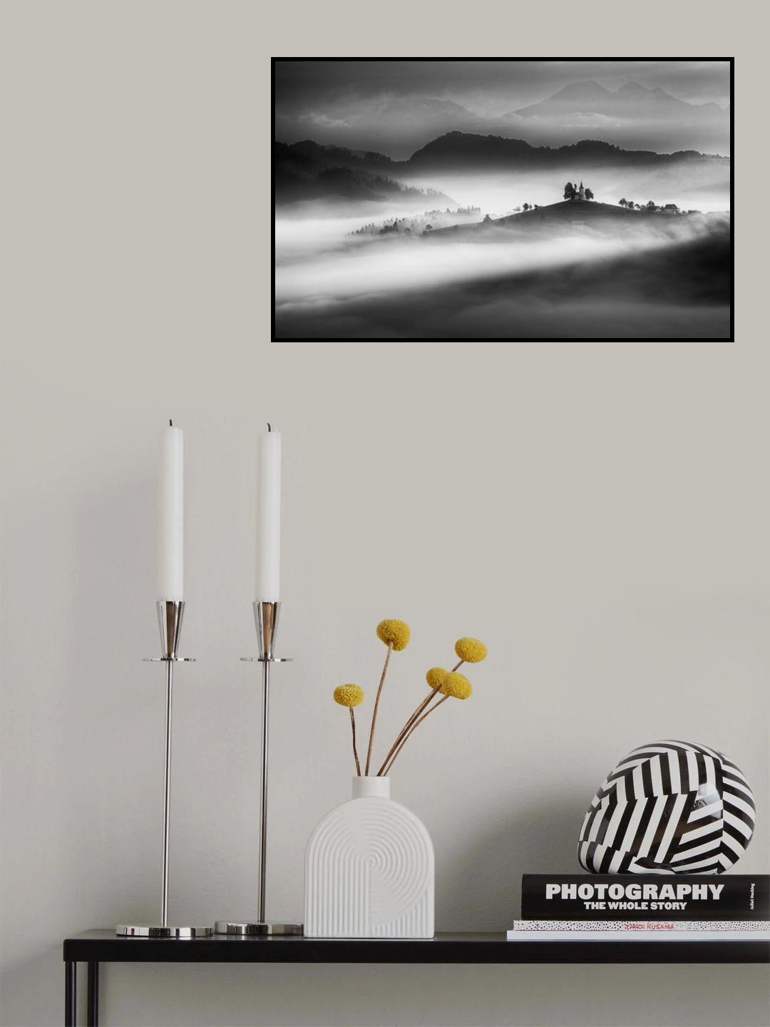 Stream of light Poster och Canvastavla