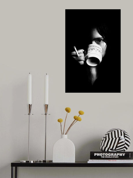 coffee cigar Poster och Canvastavla