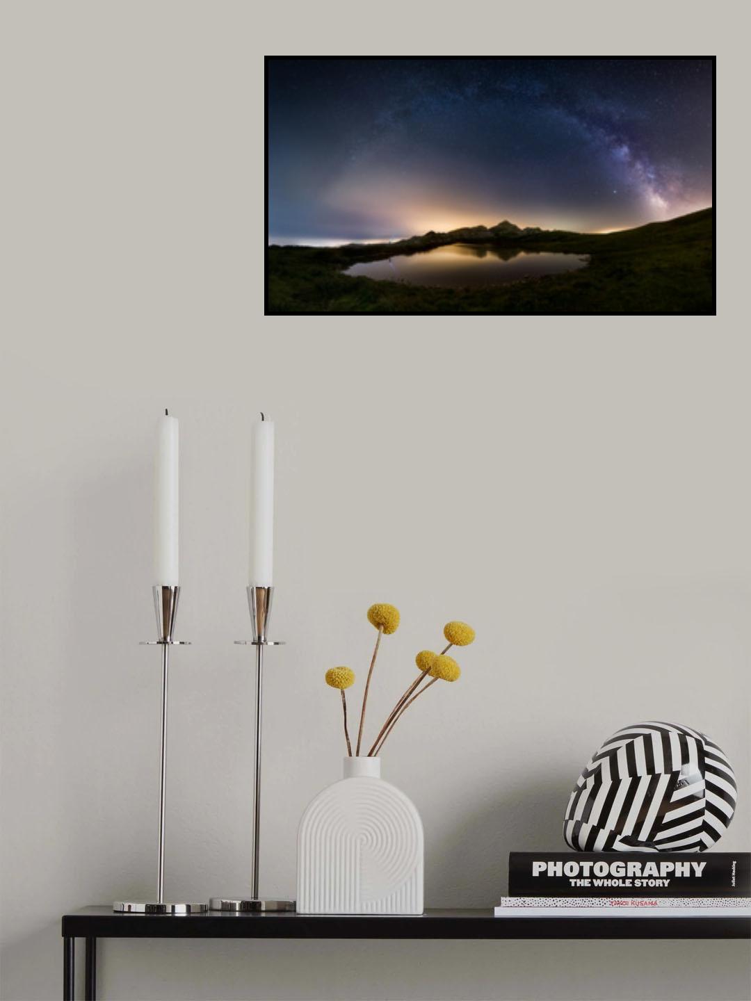 Night in the lagoon Poster och Canvastavla