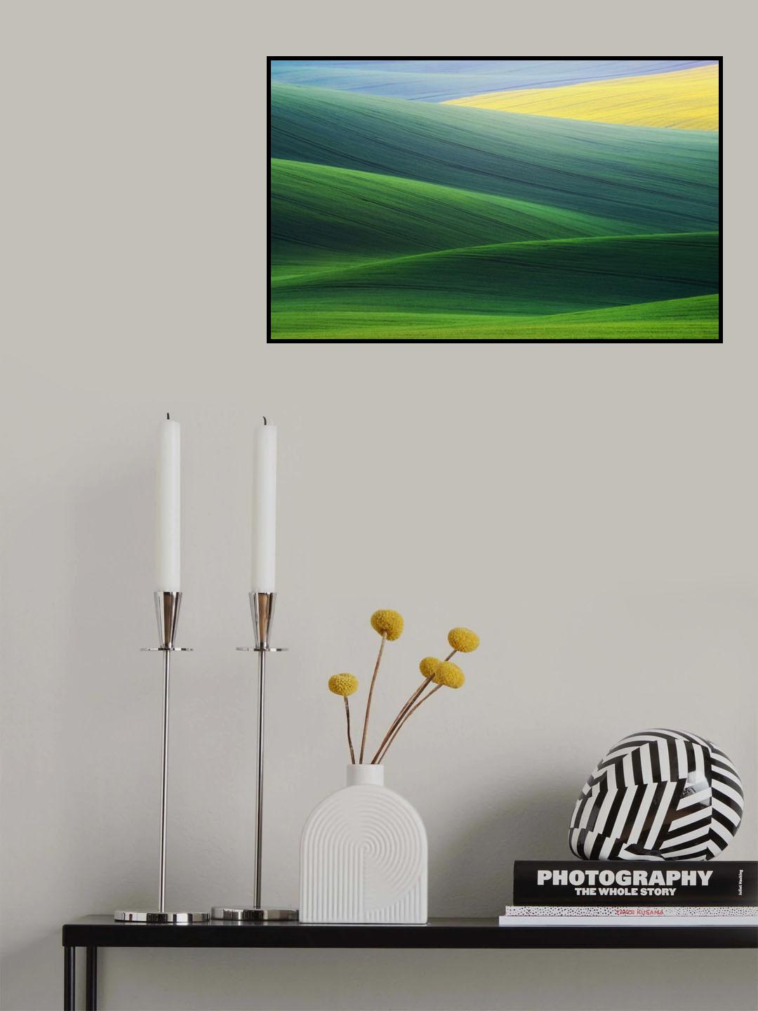 Lines Poster och Canvastavla