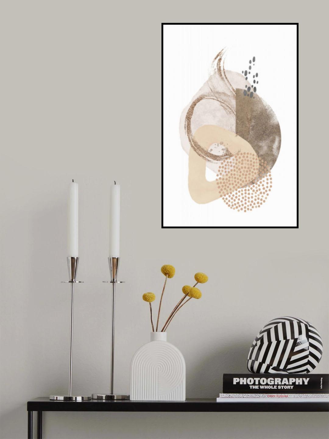 Neutral Silk-1 Poster och Canvastavla
