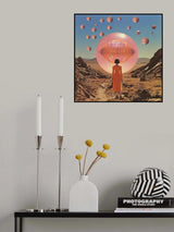 Surreal Space Collage Poster och Canvastavla