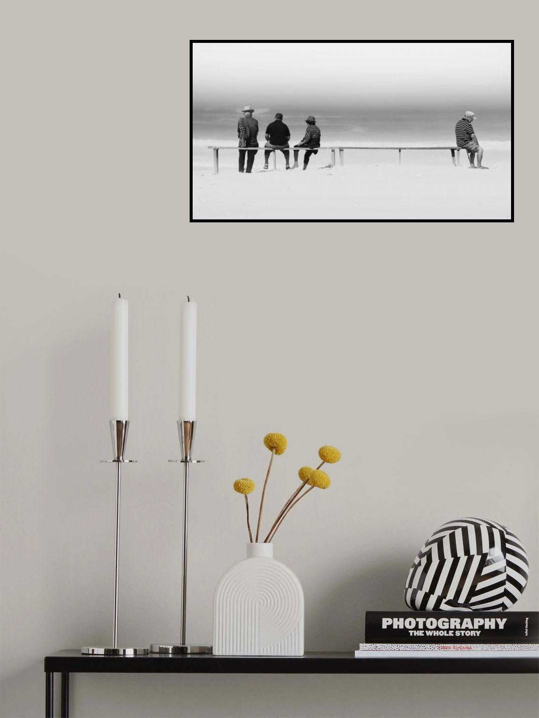 loneliness is a friend of mine Poster och Canvastavla