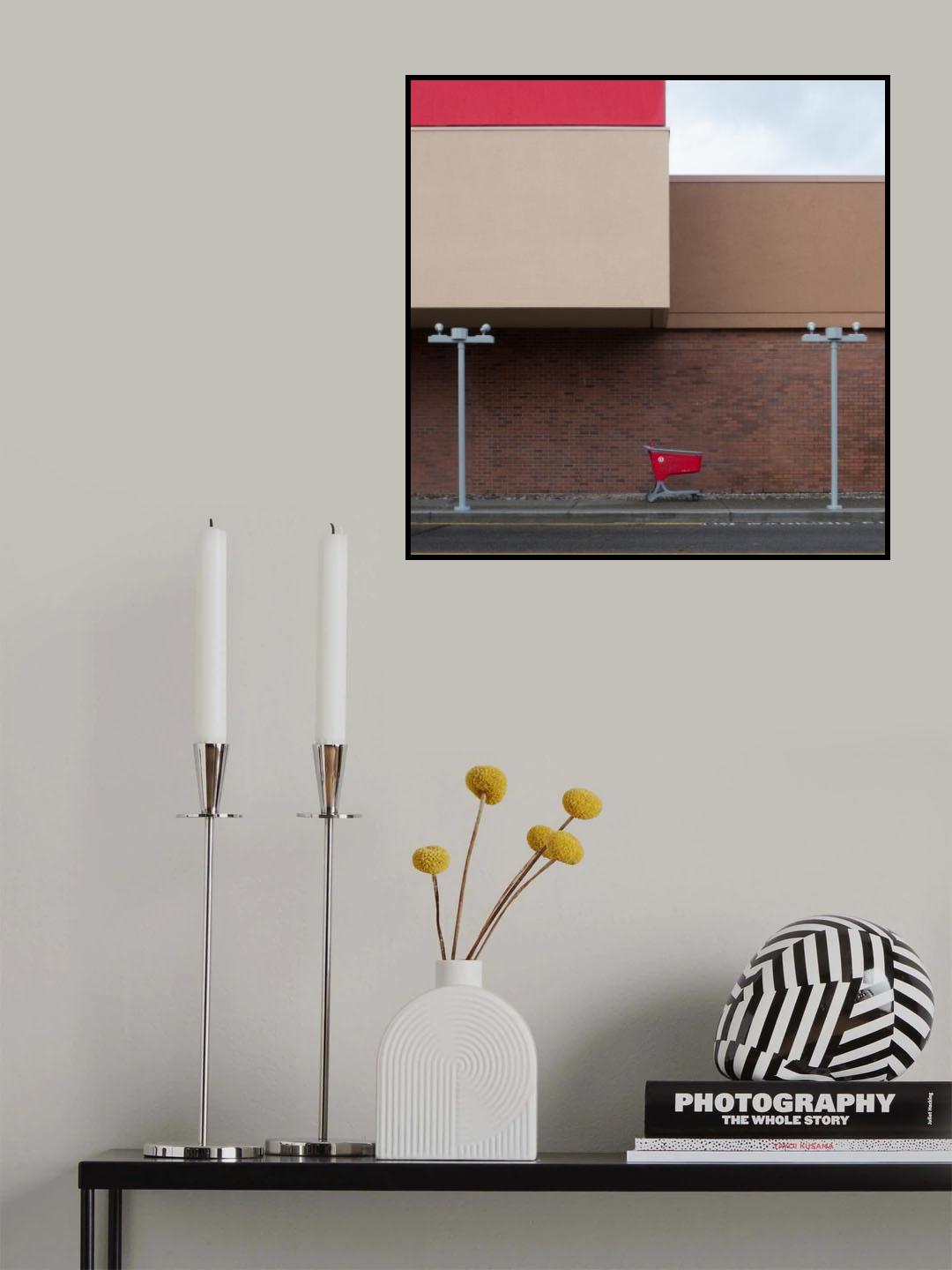 shopping cart Poster och Canvastavla