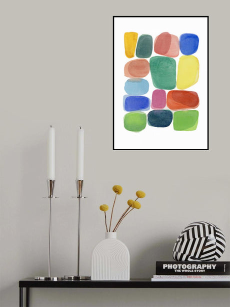 Color Blocks 3 Poster och Canvastavla