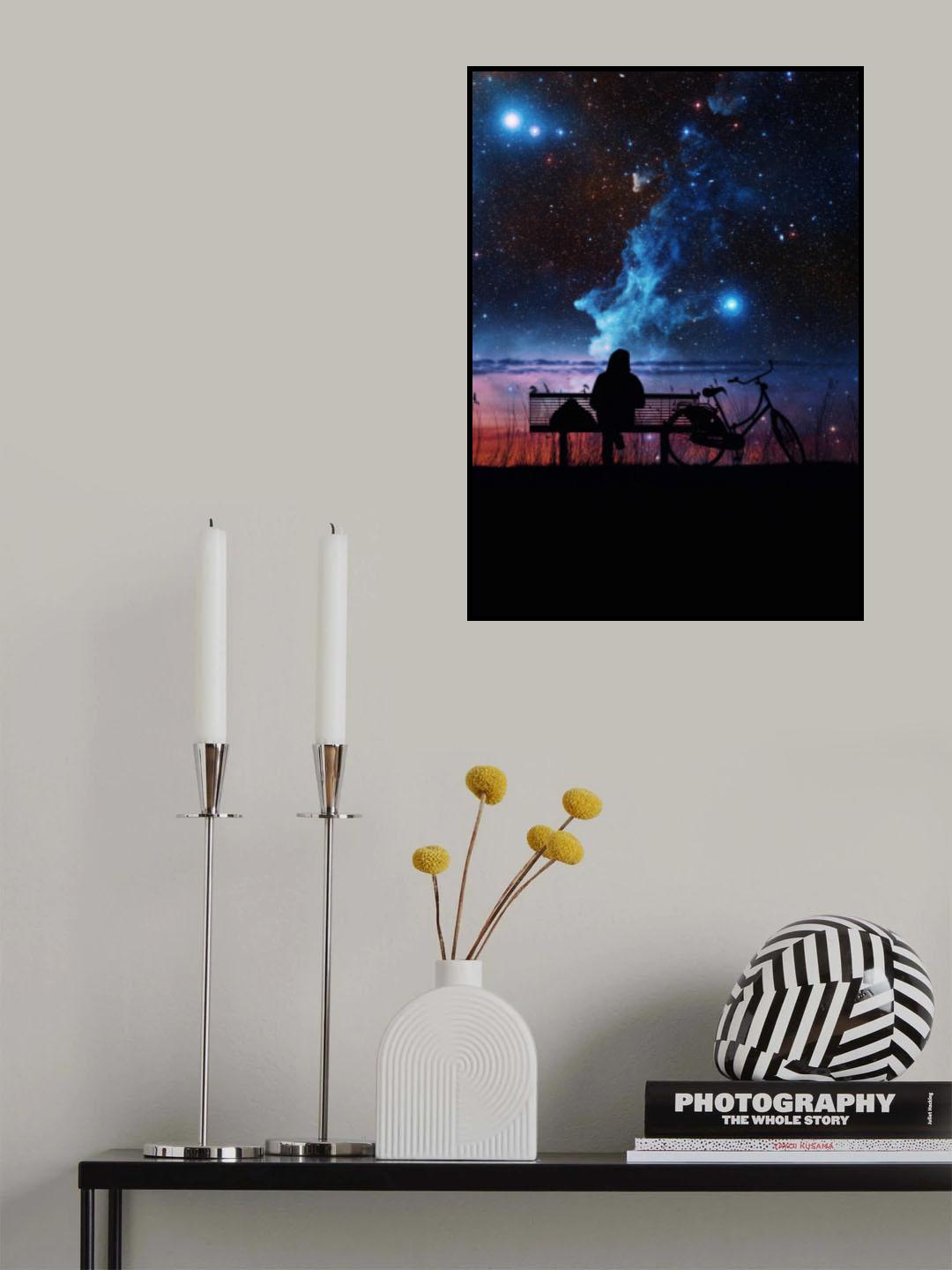 Waiting Universe Poster och Canvastavla