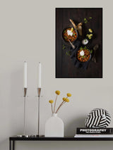 Black Beans and Cabbage Soup Poster och Canvastavla