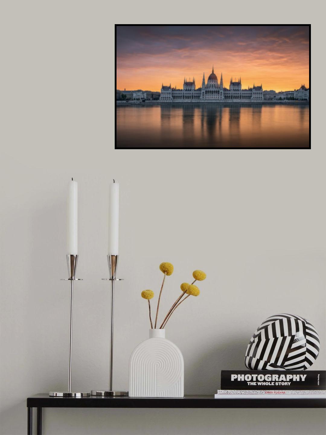 Budapest Poster och Canvastavla