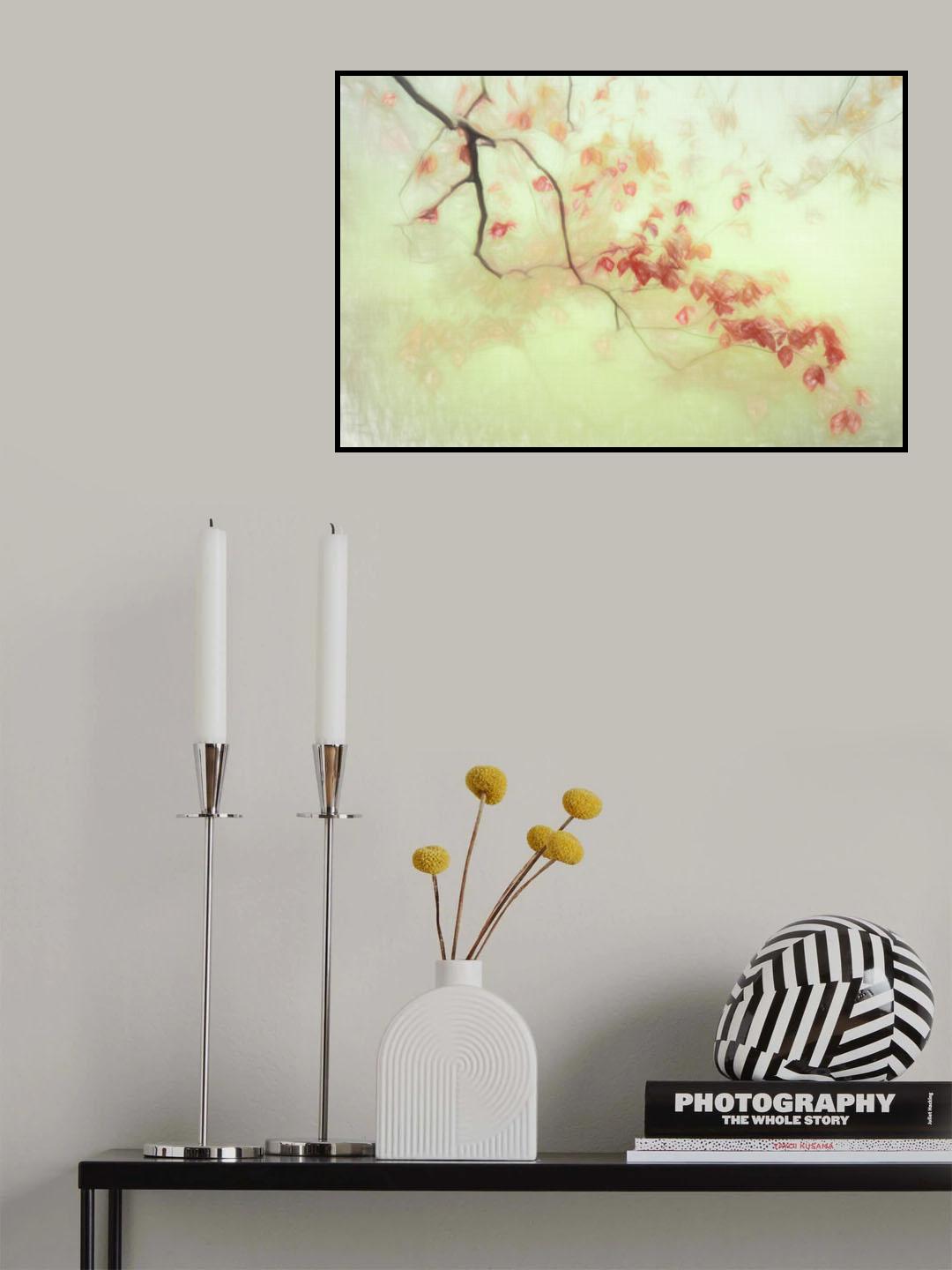 luce dorata Poster och Canvastavla
