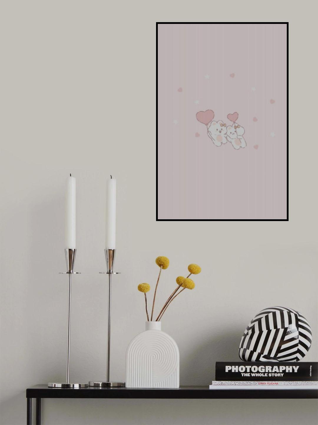 Kawaii Bunny (1) Poster och Canvastavla