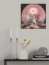 Interdimensional Space Collage Art Poster och Canvastavla