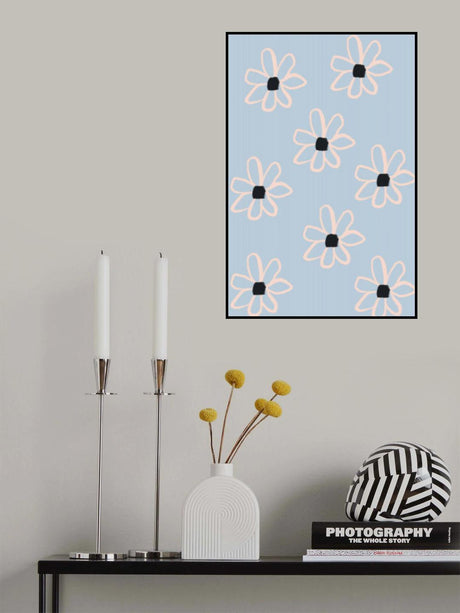 Bold Flowers No 1 Poster och Canvastavla