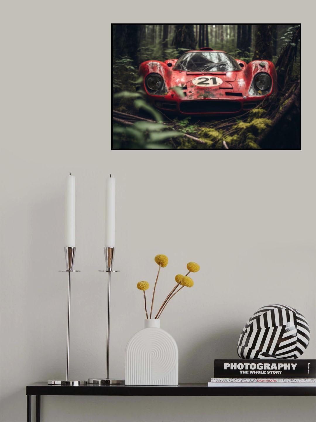 ForestCar Poster och Canvastavla