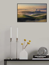 A Misty Morning Poster och Canvastavla