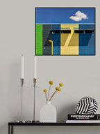 Facade - Ramat Gan Poster och Canvastavla