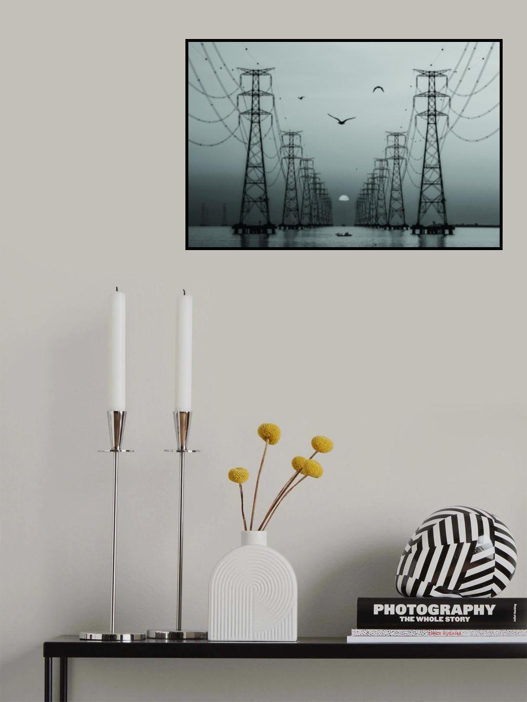 Transmission Line Poster och Canvastavla