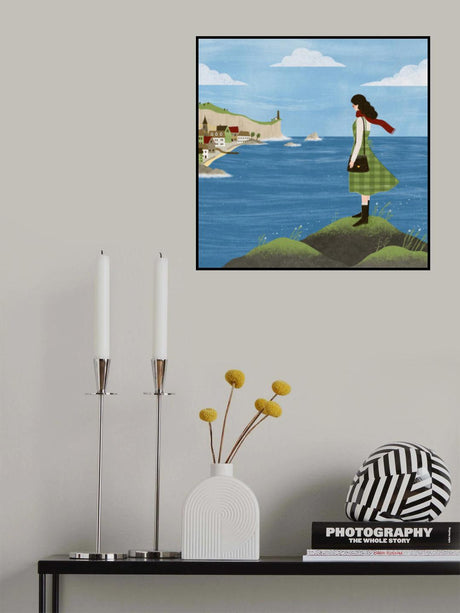 Irish Seaside Poster och Canvastavla