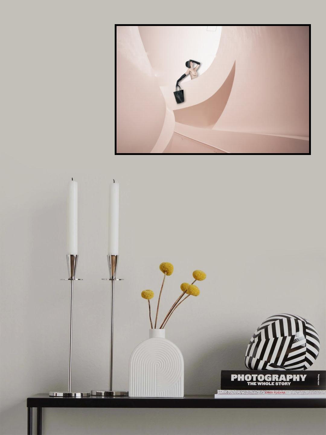 Pink world Poster och Canvastavla