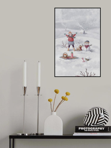 Winter Girl (1) Poster och Canvastavla